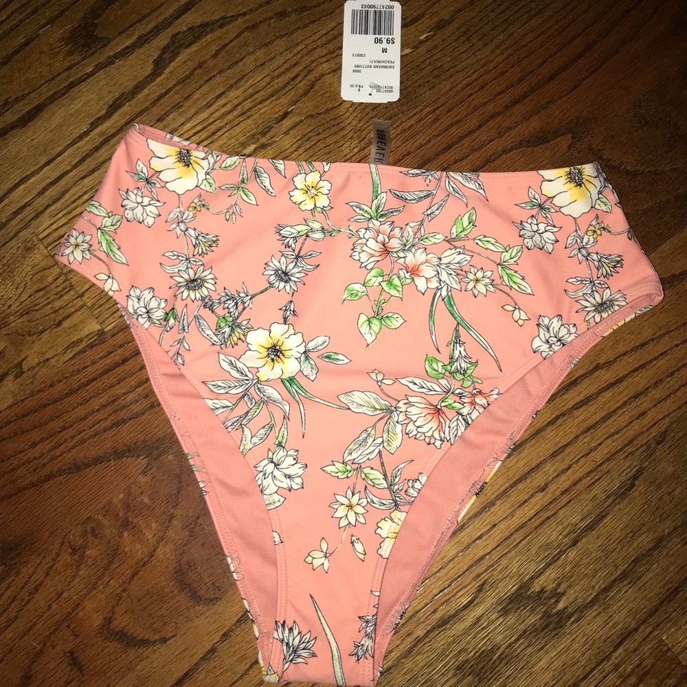 🌸NWT FOREVER 21 high waisted bikini bottoms